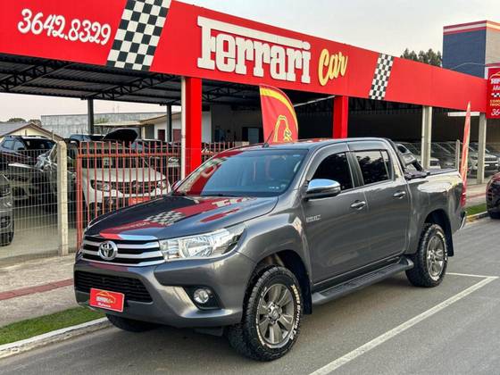 TOYOTA HILUX 2.7 SRV 4X4 CD 16V FLEX 4P AUTOMÁTICO TOYOTA HILUX 2.7 SRV 4X4 CD 16V FLEX 4P AUTOMÁTICO